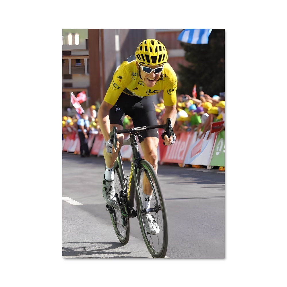Poster L'Ascension de Geraint – affiche Cyclisme